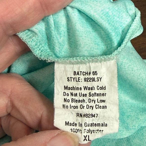 Magellan Outdoors Seafoam Long Sleeve Performance Fishing Shirt XL - Picture 6 of 7